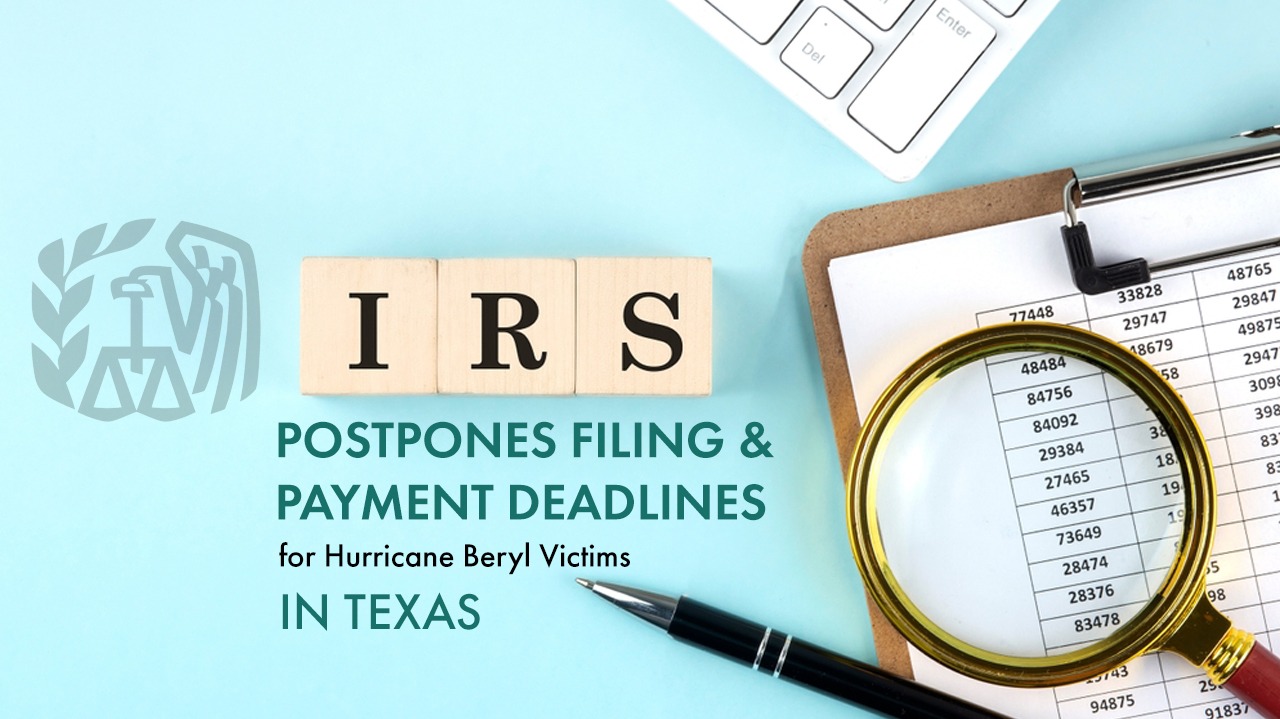 IRS Postpones Filing and Payment Deadlines